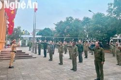 Tổ chức ra mắt, diễu hành biểu dương lực lượng tham gia bảo vệ ANTT ở cơ sở