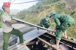 Bộ đội Biên phòng tỉnh tích cực phòng, chống thiên tai, tìm kiếm cứu nạn
