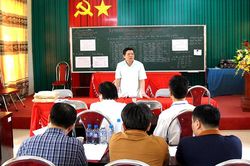 Kiểm tra công tác thi vào lớp 10 tại huyện Phù Ninh