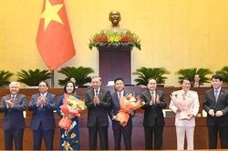 Quốc hội bầu Phó Chủ tịch Quốc hội, phê chuẩn đề nghị của Thủ tướng Chính phủ về việc bổ nhiệm Phó Thủ tướng Chính phủ và Bộ trưởng Bộ Công an