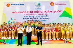 Hà Nội đạt giải Nhất toàn đoàn tại Hội khỏe Phù Đổng toàn quốc khu vực II