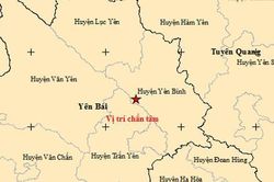Động đất 3 độ ở Yên Bái kèm theo tiếng nổ