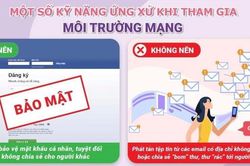 Một số kỹ năng ứng xử khi tham gia môi trường mạng
