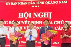 Quảng Nam bổ nhiệm 2 tân Phó Giám đốc Sở Y tế
