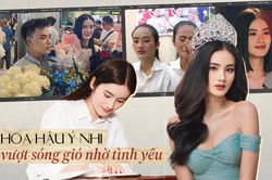 Hoa hậu Ý Nhi vượt sóng gió nhờ tình yêu
