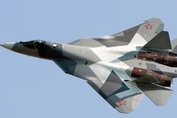 Nghi vấn hai máy bay tối tân Su-57 của Nga bị bắn trúng trên sân bay
