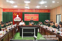 Đoàn công tác của Bộ Quốc phòng kiểm tra công tác cửa khẩu tại tỉnh Lạng Sơn