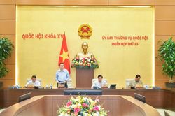 Khai mạc Phiên họp thứ 34 Ủy ban Thường vụ Quốc hội