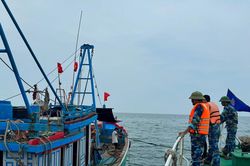 Quỳnh Lưu xử phạt 8 tàu cá vì lỗi mất kết nối hành trình VMS