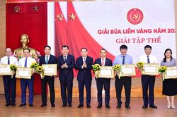 Đảng ủy Agribank đạt thành tích xuất sắc Giải Búa liềm vàng Khối Doanh nghiệp
