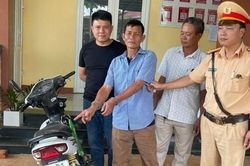 Bắt đối tượng trộm cắp xe máy sau 30 phút gây án