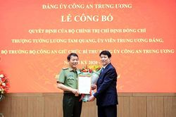 Bộ Chính trị chỉ định Bí thư Đảng ủy Công an Trung ương