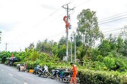 Ðiện an toàn trong mùa mưa bão