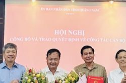 Ông Nguyễn Hồng Quang được bổ nhiệm làm Trưởng BQL các Khu Kinh tế và khu công nghiệp Quảng Nam
