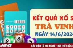 XSTV 14/6 - Kết quả xổ số Trà Vinh hôm nay 14/6/2024 - XSTV thứ Sáu