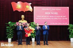 Đồng chí Nguyễn Đình Vĩnh giữ chức vụ Phó Bí thư Thường trực Thành ủy Đà Nẵng