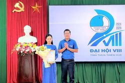 Công bố biểu trưng và bài hát chính thức Đại hội đại biểu Hội LHTN Việt Nam tỉnh