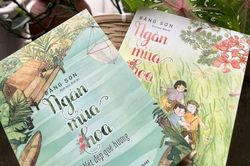 Xuất bản 'Ngàn mùa hoa' của nhà văn Băng Sơn bản đen trắng và màu