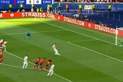 Croatia mất oan bàn thắng trước Tây Ban Nha vì lí do không thể tin nổi
