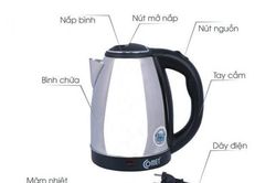 Cách sử dụng ấm siêu tốc an toàn, tiết kiệm điện