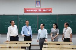 Hà Nội bảo đảm thuận lợi nhất cho thí sinh dự thi tốt nghiệp THPT