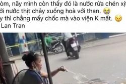 Khách tố 'rửa thịt bằng nước đen ngòm', chủ quán bún chả ở Hà Nội nói gì?