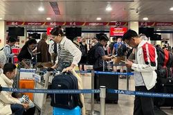 Dự kiến hơn 6,5 triệu khách sắp qua sân bay Tân Sơn Nhất