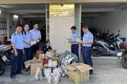 TP. Cần Thơ: Tổ chức tiêu hủy số lượng lớn tang vật vi phạm hành chính