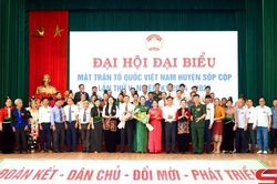 Đại hội đại biểu Mặt trận Tổ quốc Việt Nam huyện Sốp Cộp lần thứ V, nhiệm kỳ 2024-2029
