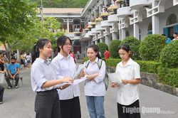 420 thí sinh trúng tuyển vào Trường THPT Chuyên Tuyên Quang