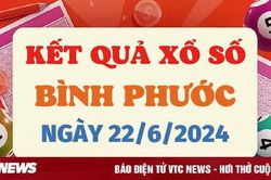 XSBP 22/6 - Kết quả xổ số Bình Phước hôm nay 22/6/2024 - XSBP thứ Bảy