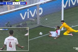 Trong khi Ronaldo và đồng đội đang 'cãi nhau', Thổ Nhĩ Kỳ tạo ra pha phản lưới hài hước nhất EURO 2024