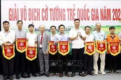 Hơn 300 vận động viên tham dự Giải vô địch Cờ tướng trẻ toàn quốc năm 2024