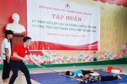Tập huấn kỹ năng sơ cứu, cấp cứu và phòng tránh tai nạn đuối nước