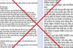 Đề nghị Bộ Công an vào cuộc vụ tung tin lộ đề thi tốt nghiệp THPT năm 2024