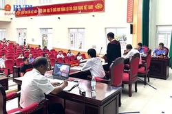 VKSND huyện Bình Lục phối hợp tổ chức phiên tòa xét xử lưu động, rút kinh nghiệm