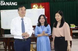 Chủ tịch UBND thành phố kiểm tra một số điểm thi tốt nghiệp THPT 2024