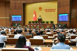 Quốc hội biểu quyết thông qua Luật sửa đổi, bổ sung một số điều của Luật Đấu giá tài sản