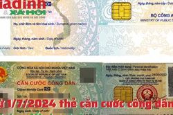 Từ 1/7/2024 thẻ căn cước công dân sẽ thay đổi như nào?