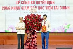PGS.TS Nguyễn Đào Tùng làm Giám đốc Học viện Tài chính