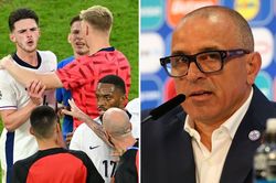 Tin nóng EURO 1/7: Sao tuyển Anh xúc phạm HLV Slovakia, Bồ Đào Nha sử dụng liệu pháp 'đặc biệt' cho Pepe
