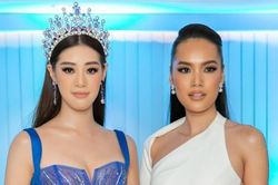 Một người đẹp chuẩn bị đập heo mừng cưới Hoa hậu Khánh Vân