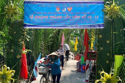 Khánh thành cầu giao thông, đoàn thanh niên nối liền những hy vọng mới