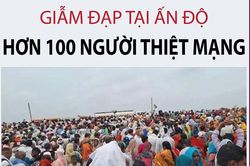 Giẫm đạp tại Ấn Độ: Ít nhất 116 người tử vong