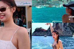 Jennie Blackpink rạng ngời diện bikini vừa dễ thương vừa gợi cảm ở Italia