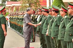 Chủ tịch nước Tô Lâm thăm Lữ đoàn Công binh 25