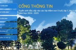 Hà Nội: Bắt đầu đăng ký tuyển sinh trực tuyến lớp 6 từ ngày 7/7