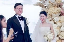 Cún cưng có mặt ở hôn lễ thủ môn Đặng Văn Lâm và Yến Xuân