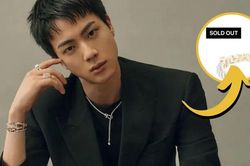 Trang sức xa xỉ của Fred bán hết chỉ vài giờ sau khi Jin BTS trở thành đại sứ