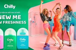 Ra mắt bộ nhận diện mới của thương hiệu dung dịch vệ sinh Chilly